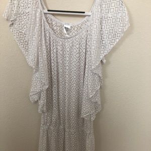 Lace coverup